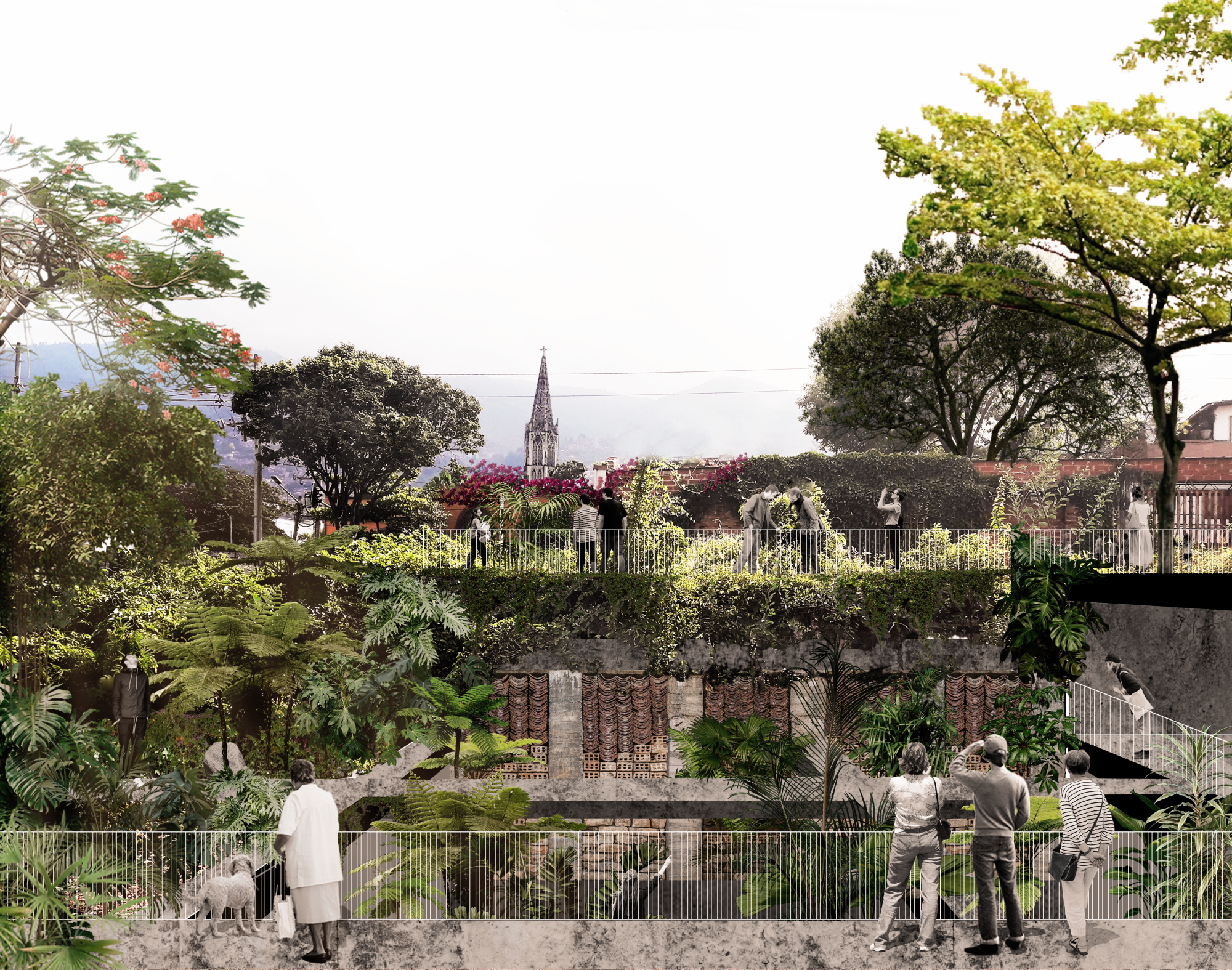 自然的生长花园PRADO PARK / Edgar Mazo-42