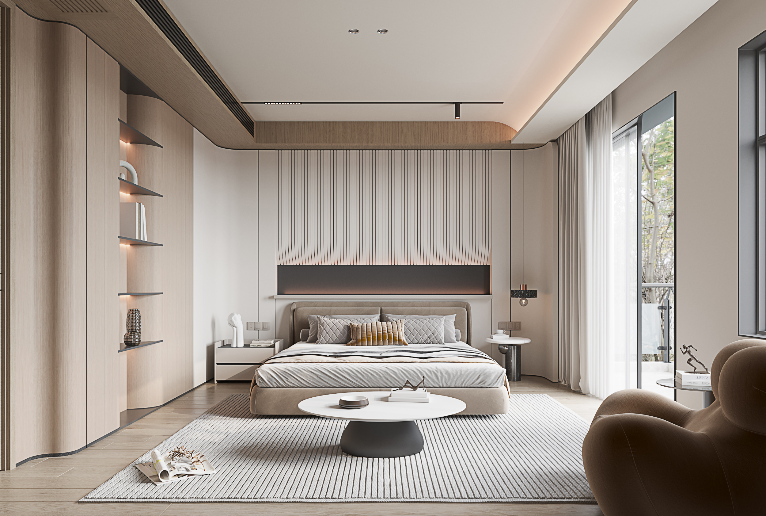 现代简约｜听雷设计丨中国南京丨听雷设计·空间-15