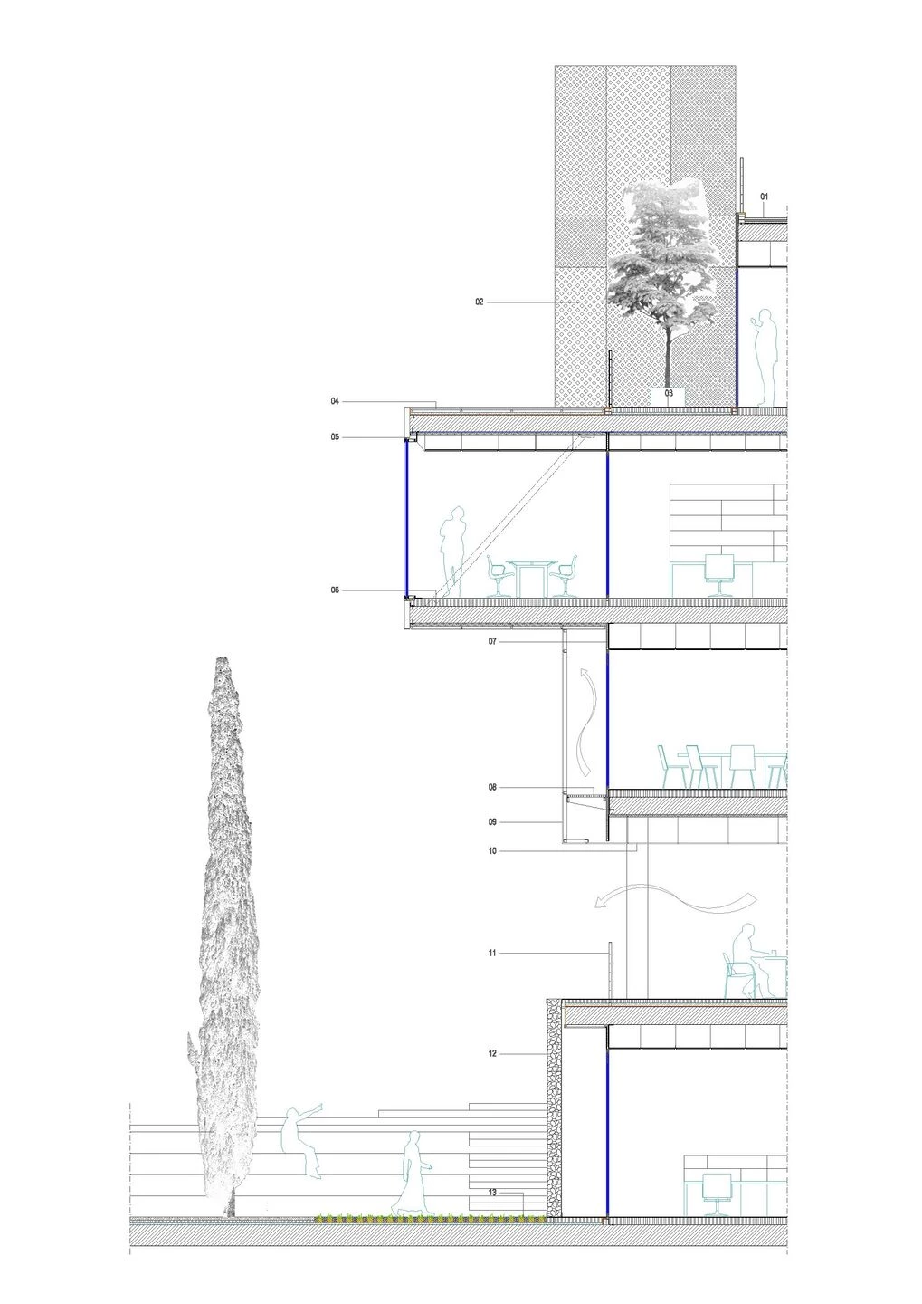 FuencarralEl Pardo 警察局丨西班牙马德里丨Voluar Arquitectura-62