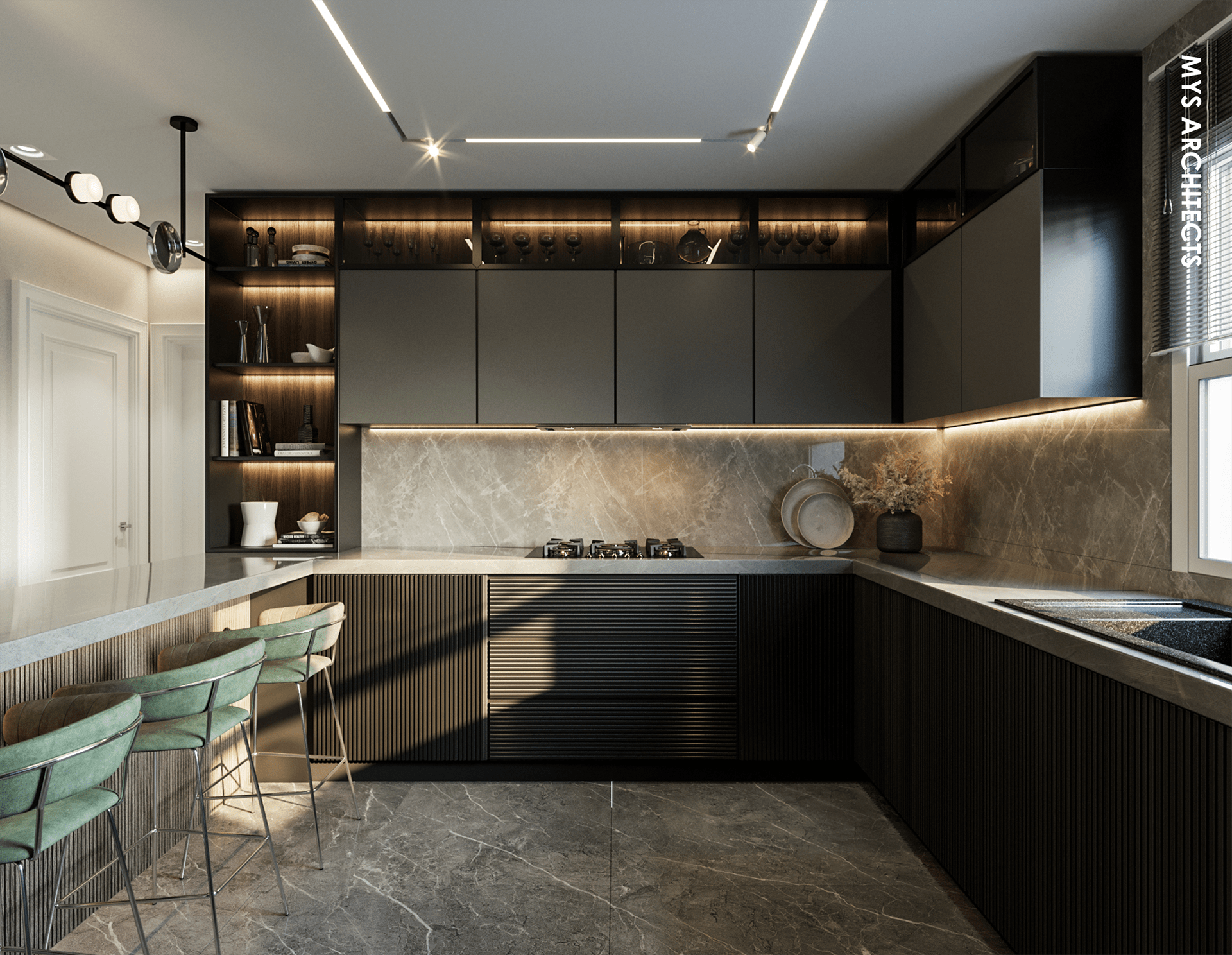 镜面反射度·私人住宅丨EgyptCairo丨MYS Architects-32