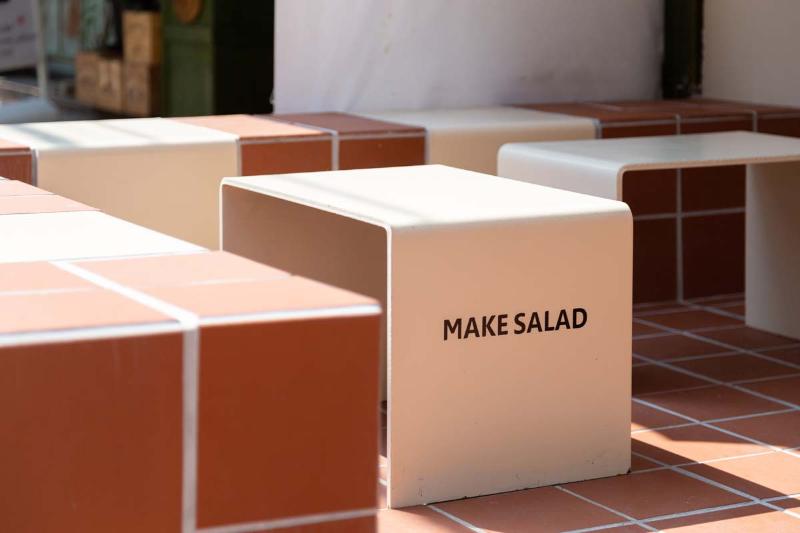 简约 10 坪美式餐厅 精致瓷砖地板设计-11