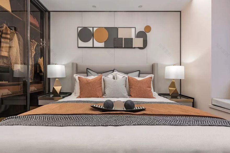 色彩演绎个性家居,南京长沙龙湖精装样板间解读-61