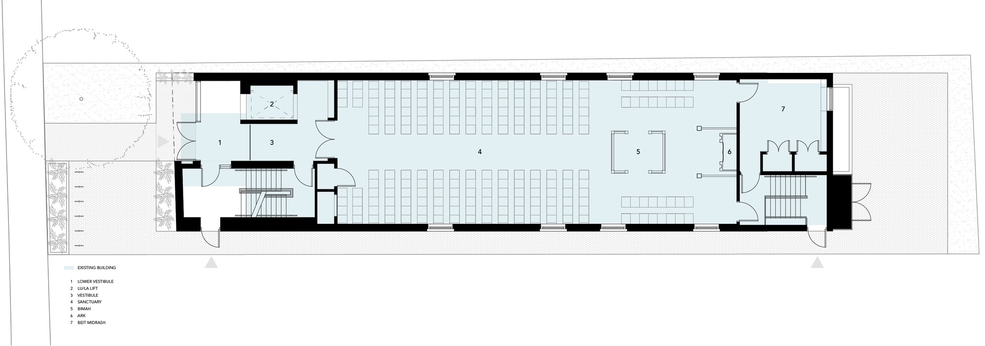 第一纳拉耶弗犹太教堂丨加拿大多伦多丨LGA Architectural Partners-47