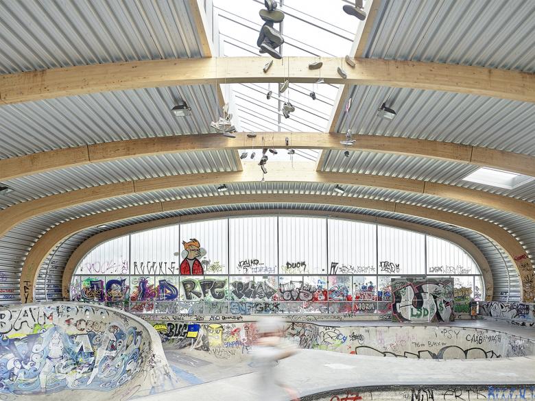 普拉格弗里德霍夫滑板公园丨德国斯图加特丨Herrmann Bosch Architekten-21