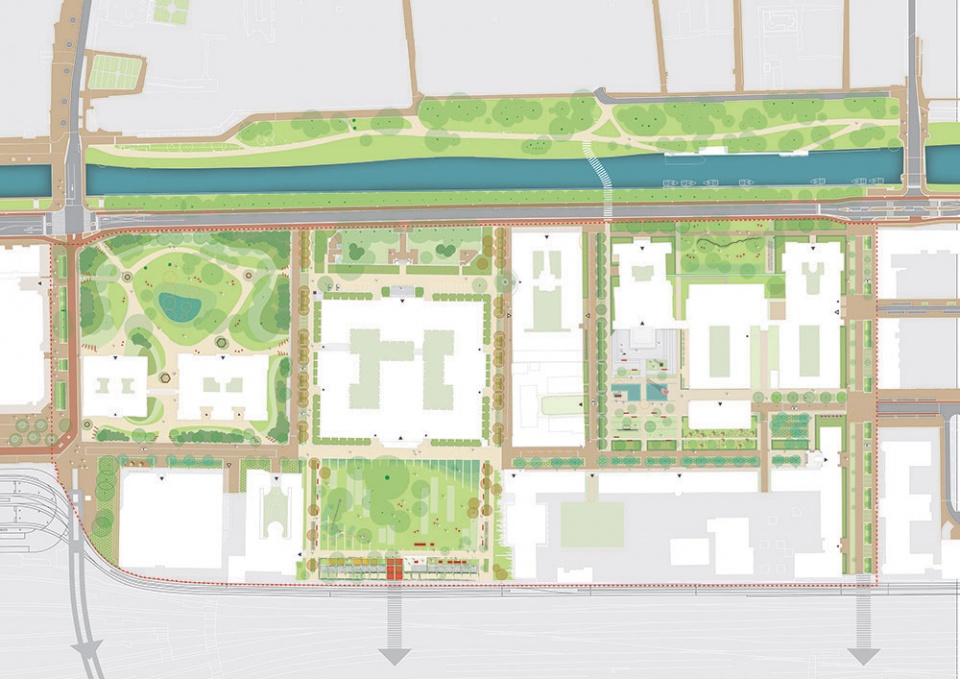 乌特勒支 Catharijnesingel 运河公园丨荷兰丨OKRA 景观建筑师事务所-105