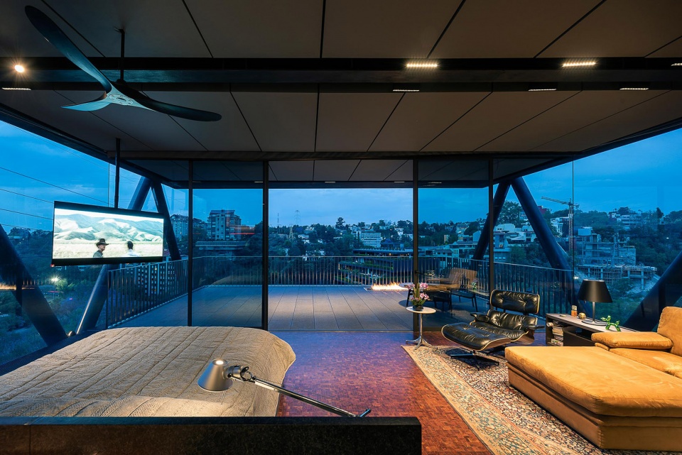 CH73 住宅丨墨西哥墨西哥城丨LBR&A-80