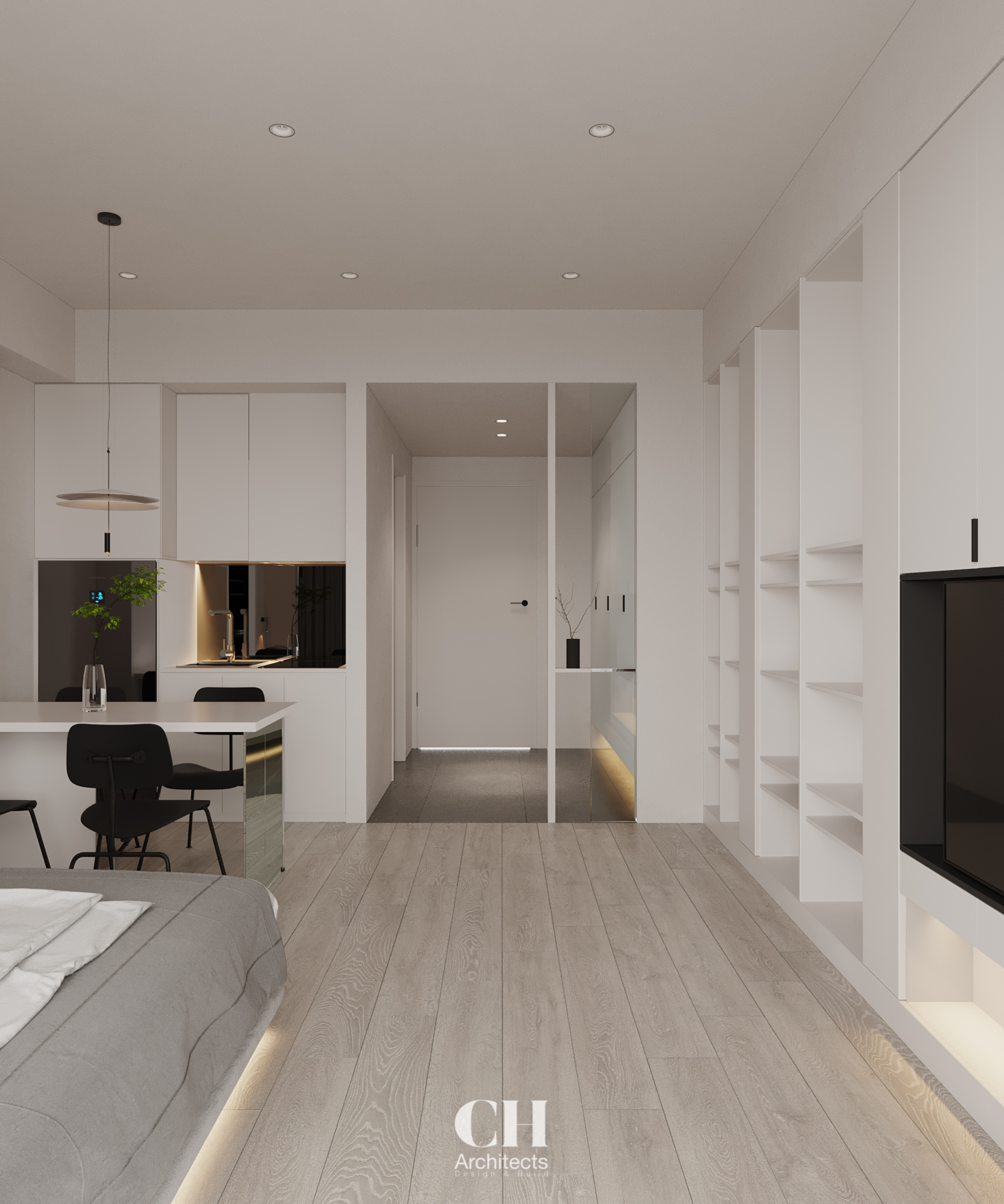 145 HBT 服务式公寓丨CH Architects-20