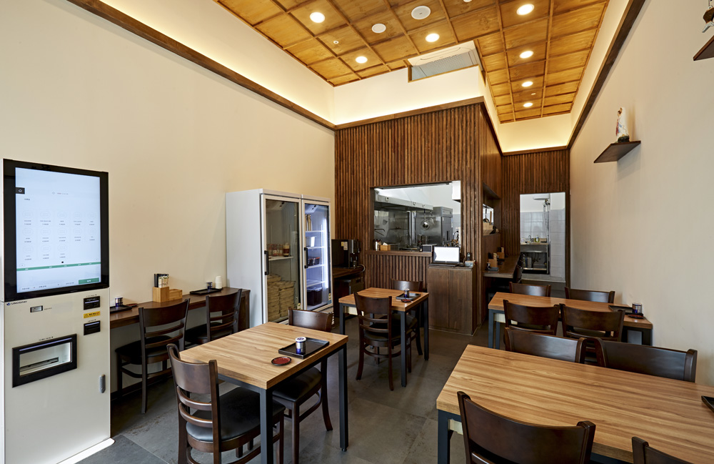 "韩式餐厅设计，白色与木质的完美融合"-4