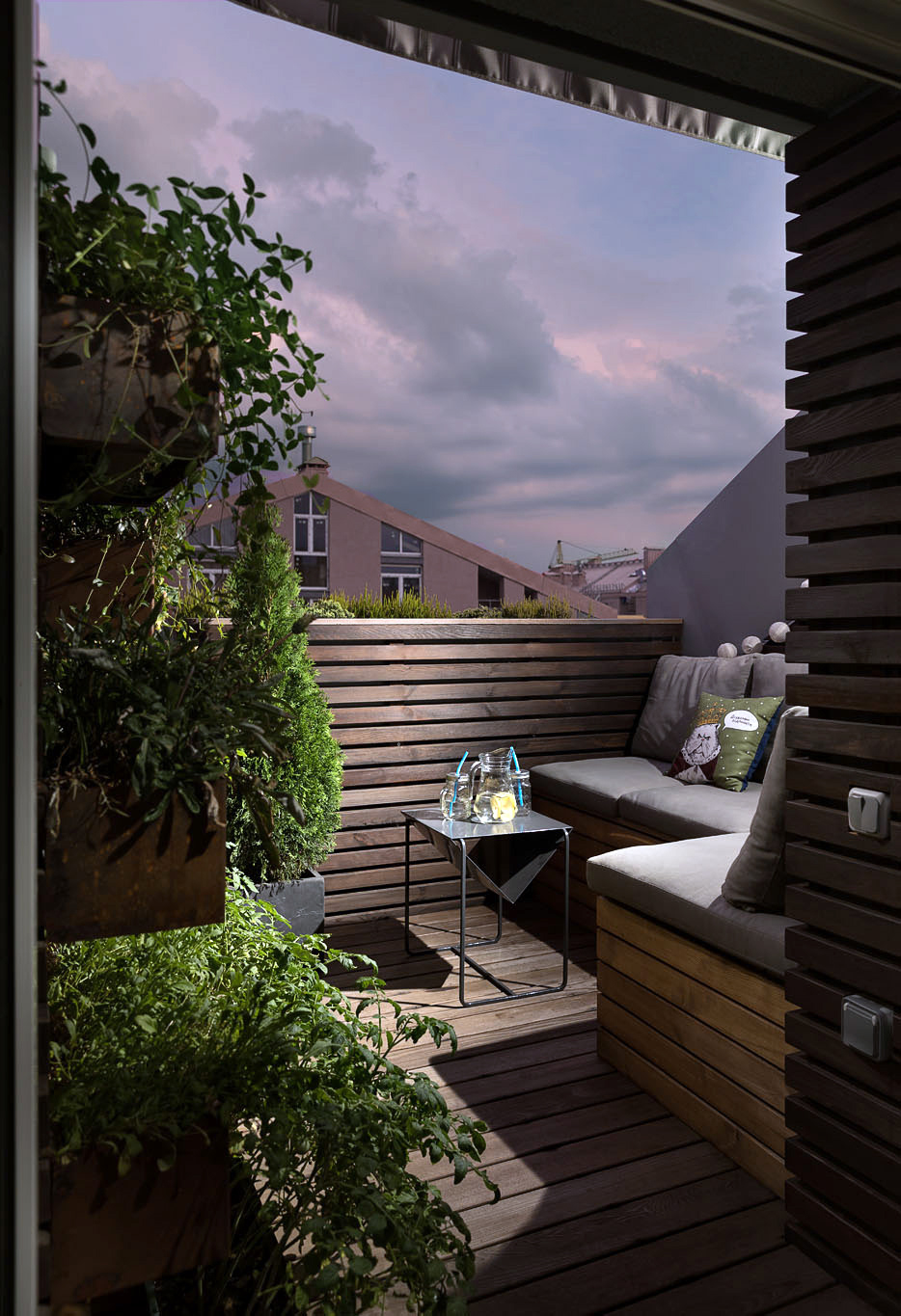 使用灰蓝色调的60平现代公寓设计-27