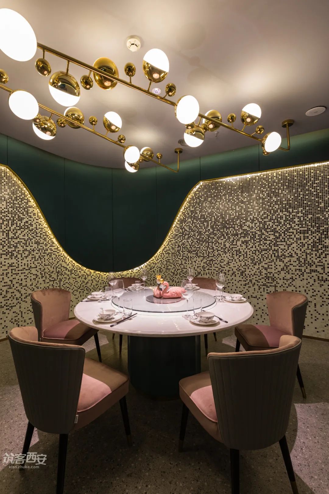 圣音乐餐厅 | 梦幻海洋风,打造大学生心中的琉璃乐园-55