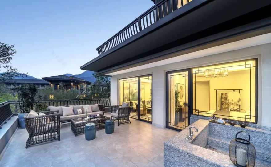 新中式美学大宅,传承中国建筑之美-163