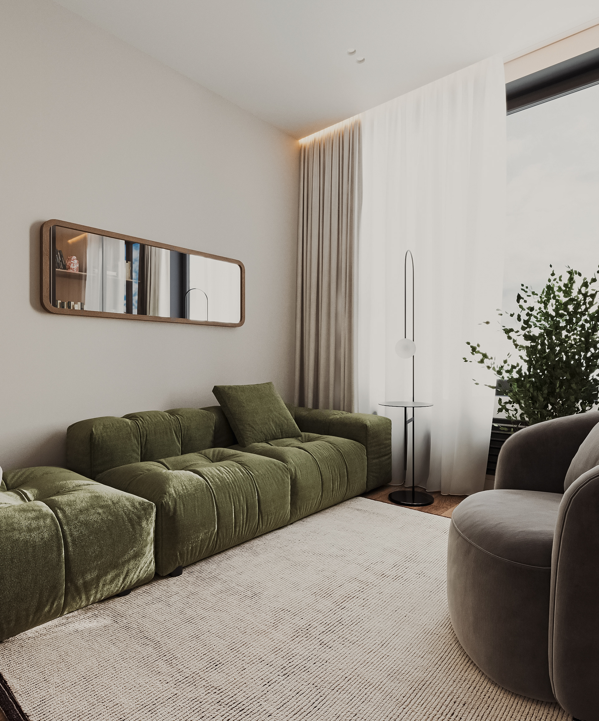 现代舒适公寓丨Sharinteriors-8