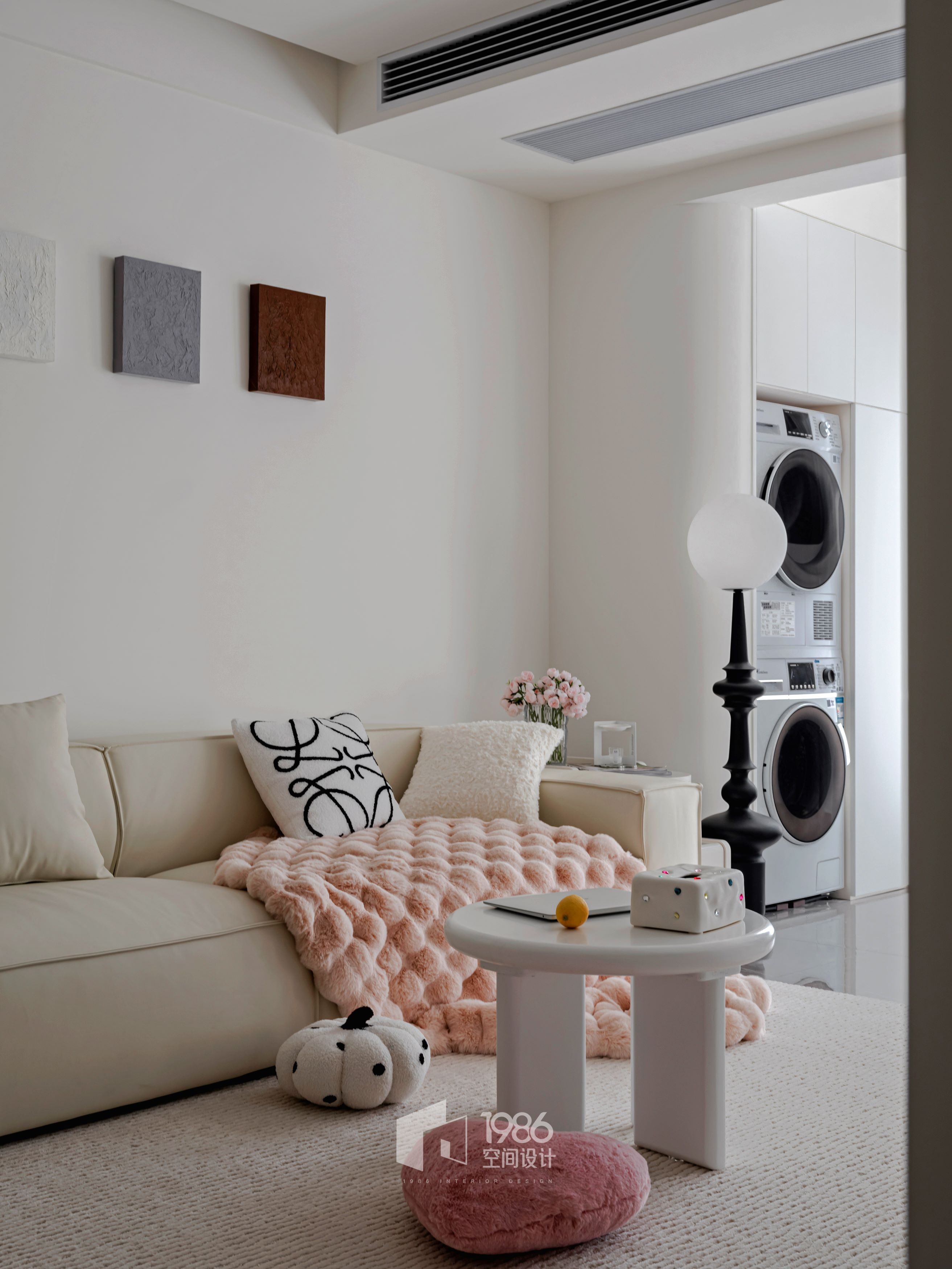 113㎡简约混搭风,一朵正在盛开的奶油玫瑰花丨中国长沙丨黄媛-15