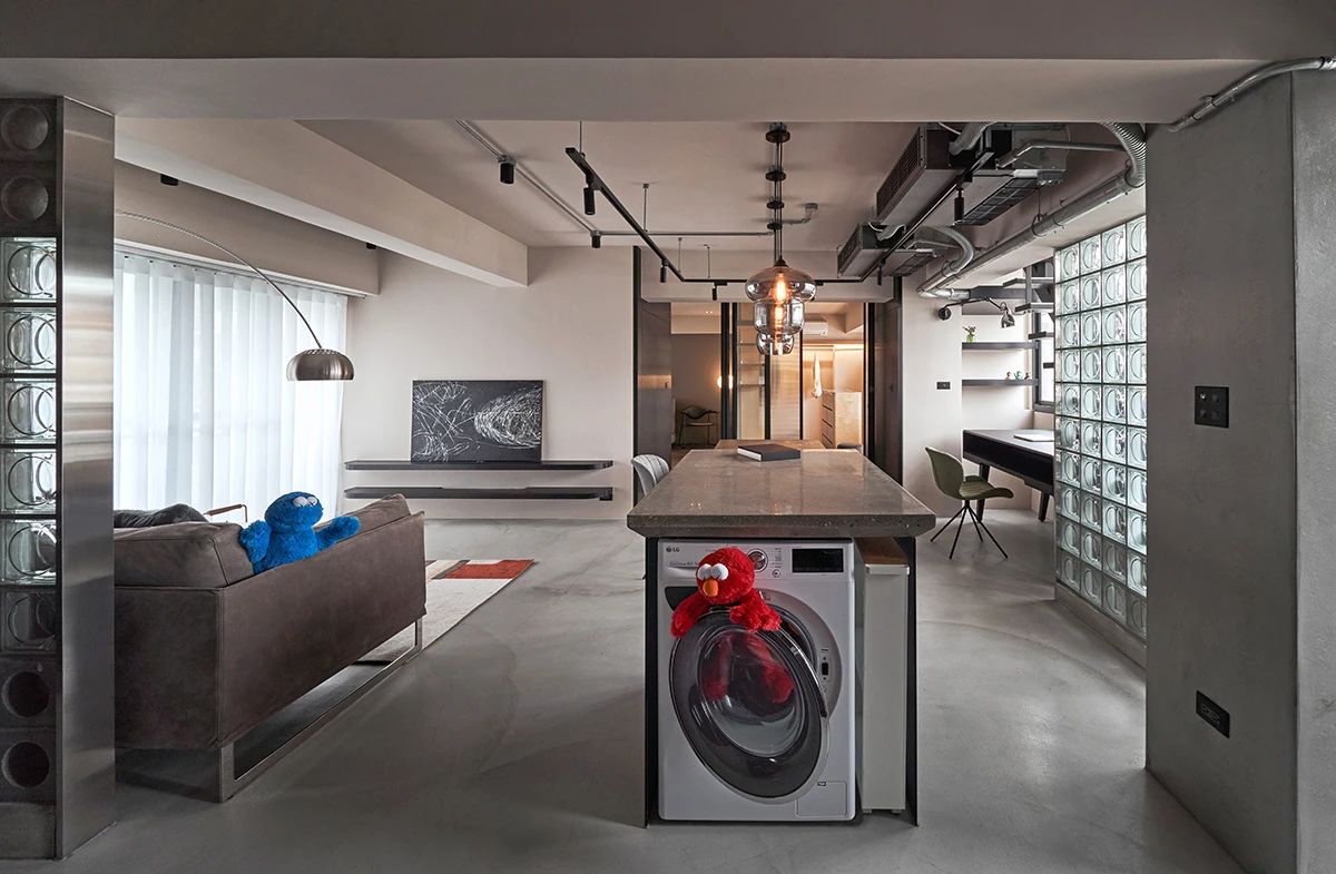 台北 132㎡工业风的公寓丨中国台北-6