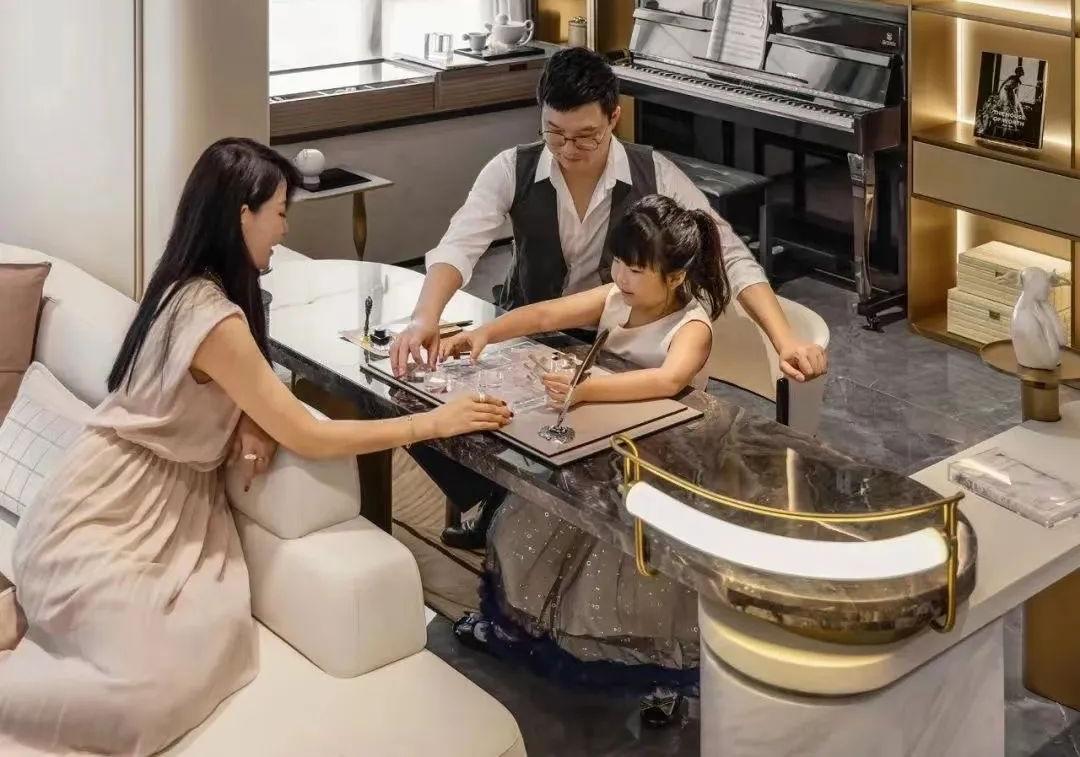 广州越秀·星航TOD顶层洋房140㎡丨中国广州丨广州安研室内设计咨询有限公司-7