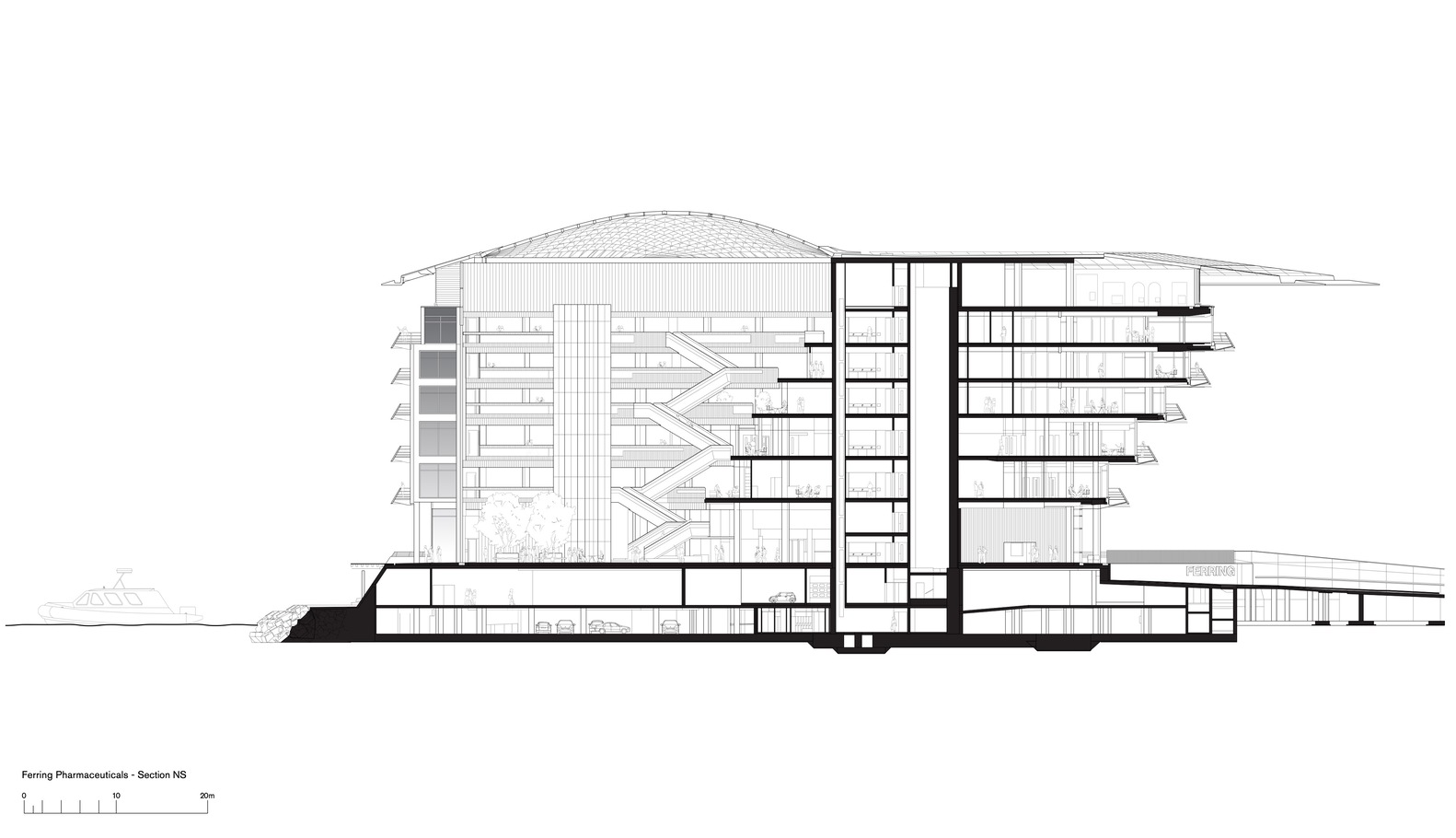 Ferring Pharmaceuticals 总部丨丹麦哥本哈根丨Foster + Partners-46