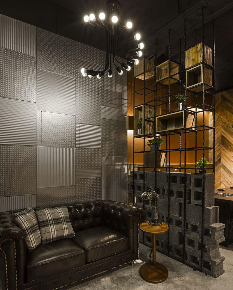 重塑工业仓库,高价和牛烧肉店的设计之旅-20