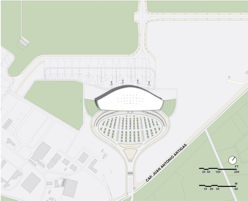 乌拉圭卡拉斯科国际机场，现代设计融入当地景观-39
