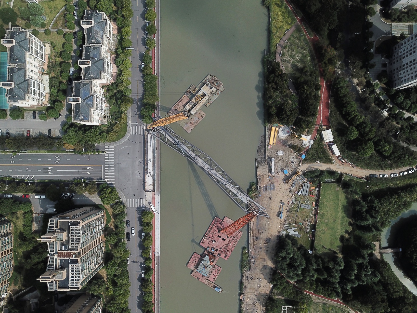 百穗桥·青浦南箐园北侧人行桥丨中国上海丨致正建筑工作室+博风建筑-118