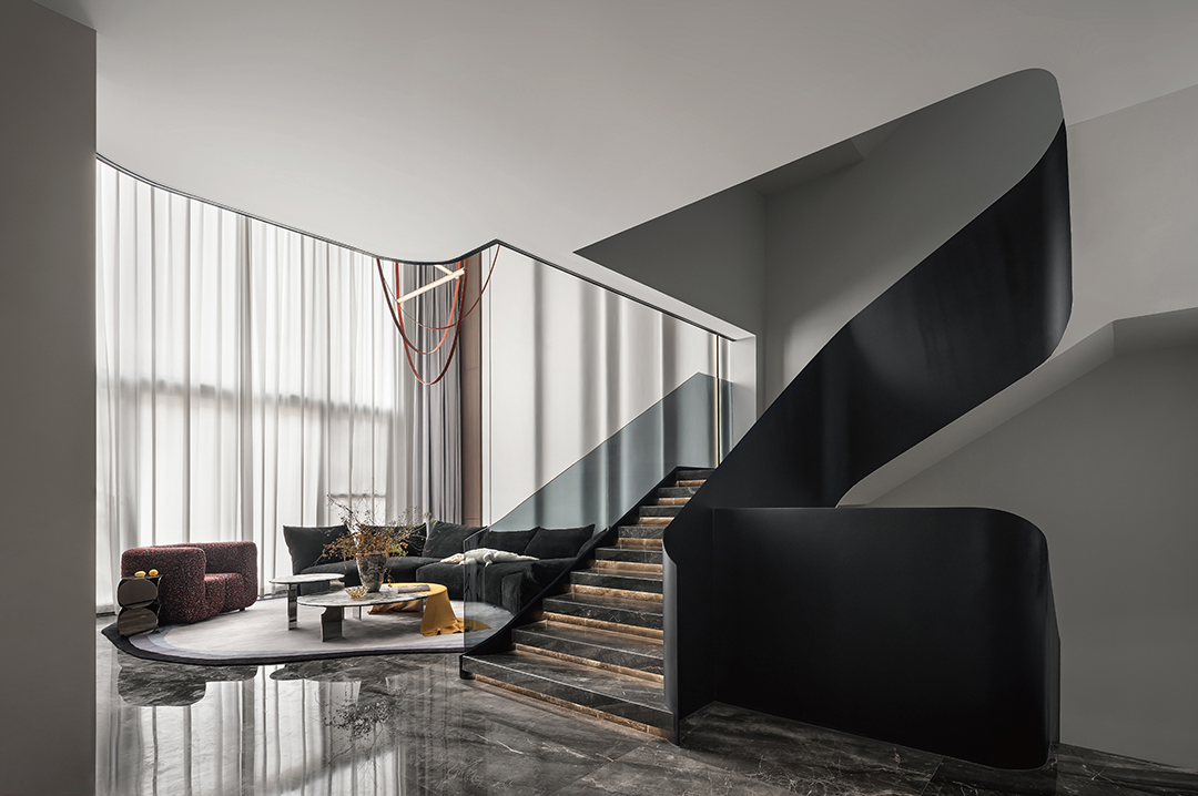 500㎡现代简奢之家-24