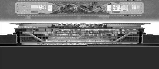 Crossrail「КэнериУорф」车站及屋顶商场与花园丨英国伦敦丨Foster+Partners,Gillespies,ARUP等-30