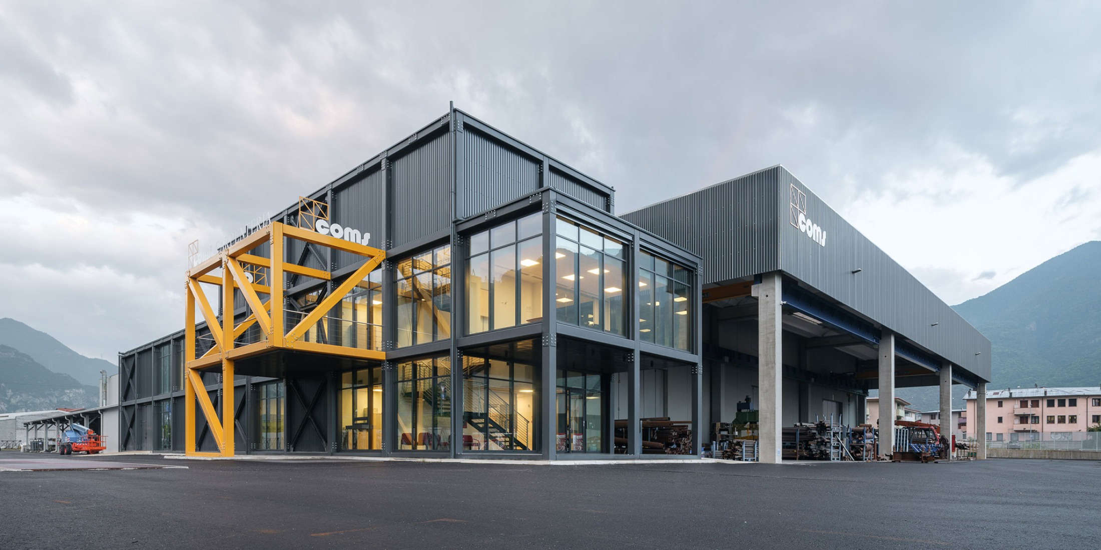 金属木工公司新办公室丨意大利布雷西亚丨Nicola Martinoli-45