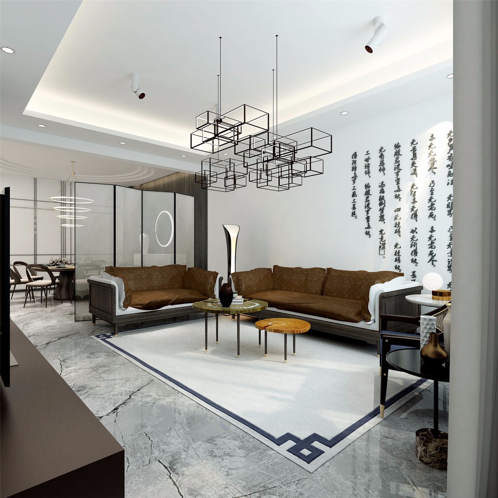 墨宇心境 · 北京朝阳首开琅樾新中式时尚家居设计-12