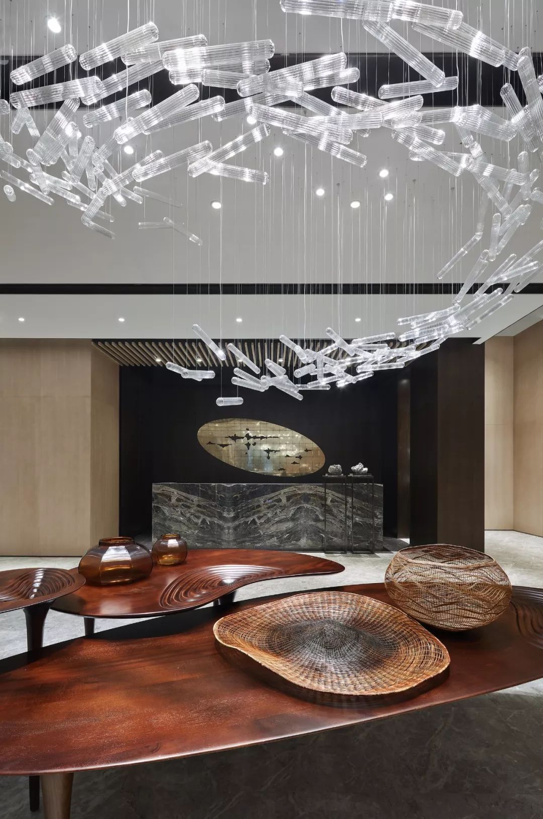 上海融创领馆一号院会所 | 东方古典与现代艺术的完美融合-35