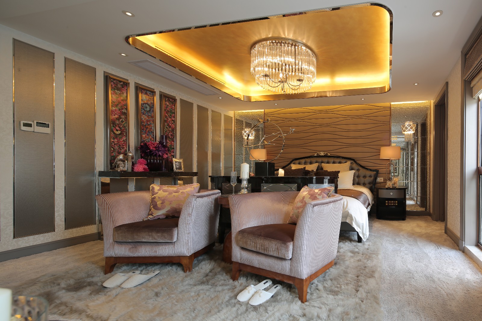 杭州昆仑府550方大都会样板间-18