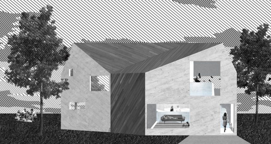 路易威登之家(注:LV是路易威登Louis Vuitton的缩写) 丨United StatesHouston丨NEMESTUDIO-10