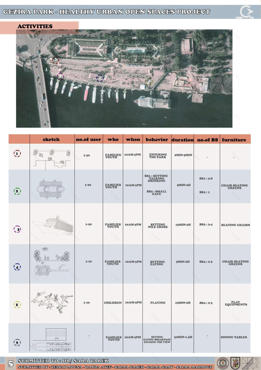 城市空间项目 杰济拉公园丨开罗大学工程学院建筑系-22