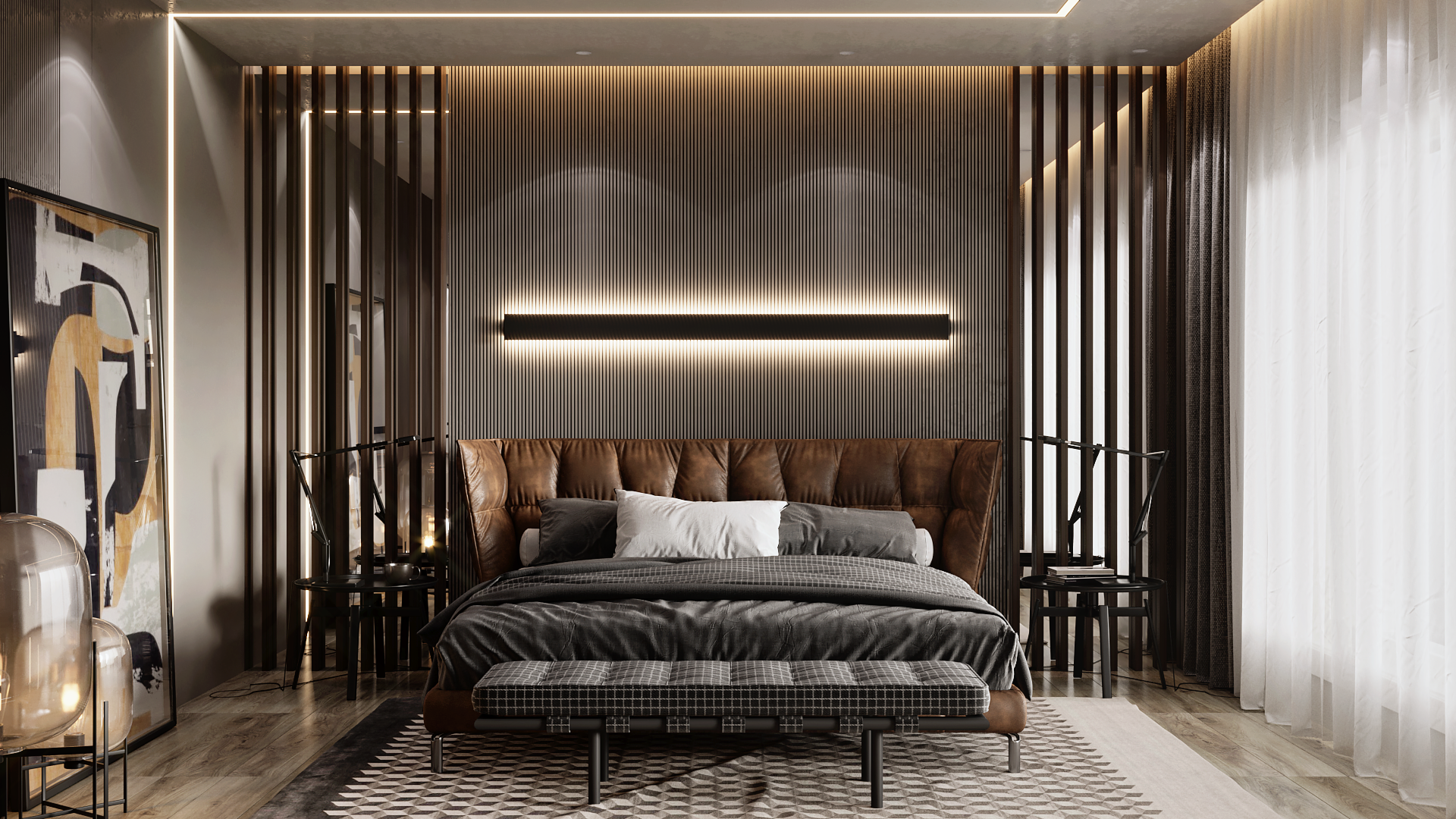 湖景小区中的别墅丨埃及开罗丨Amany Atef-120