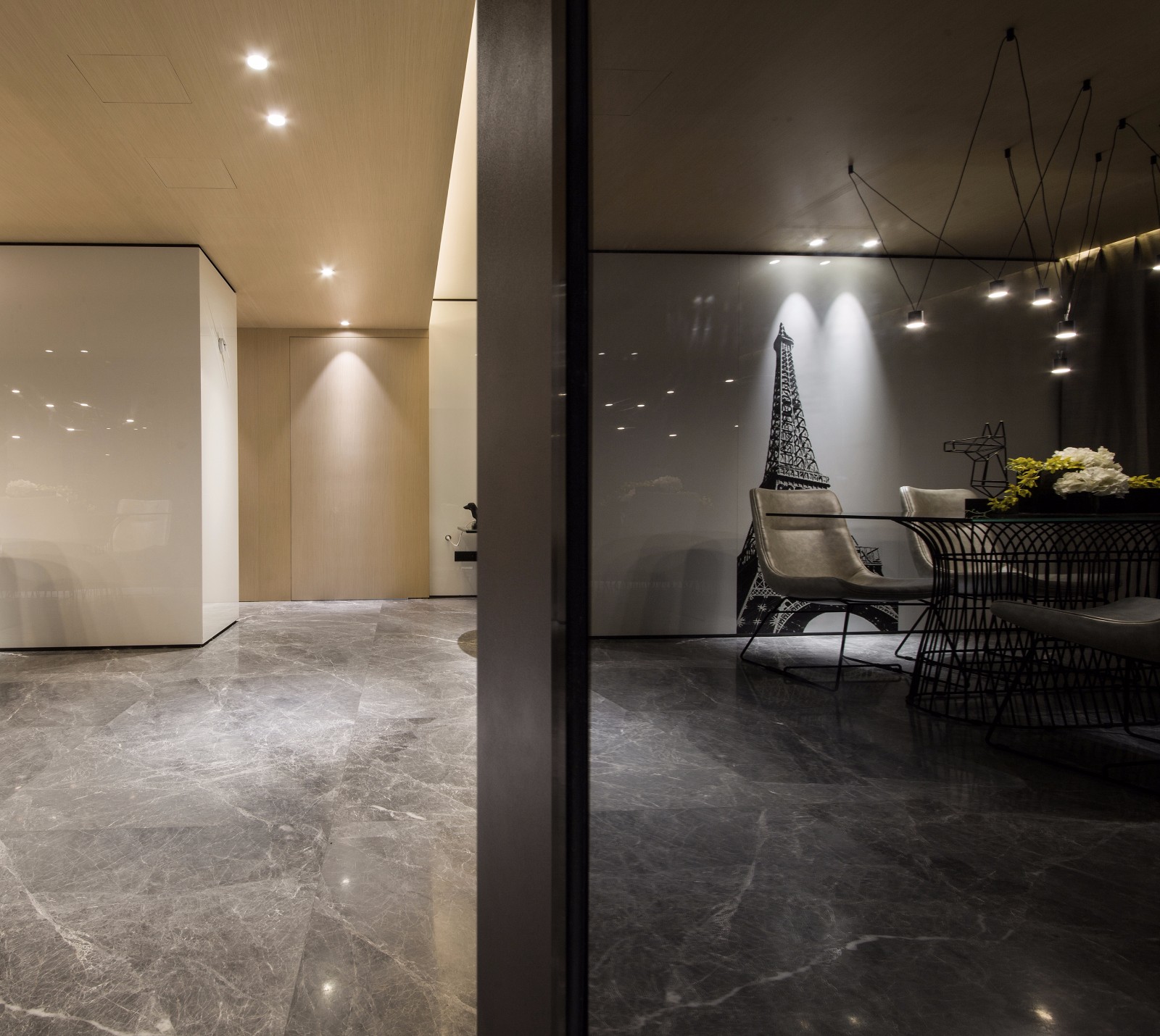 物上空间设计丨150㎡ 现代时尚居住空间，演绎“调剂”生活丨物上空间设计-2