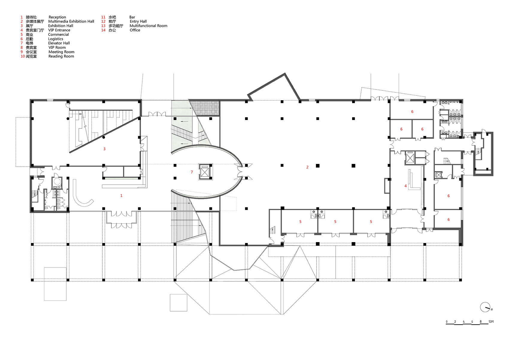 白沙岛金融生态小镇社区中心丨中国沈阳丨URBANUS都市实践-112