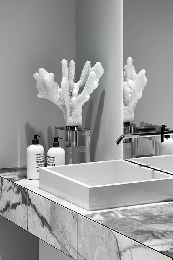 基辅黑白灰禁欲系家居,Anastasiia Reznichenko 现代设计典范-26