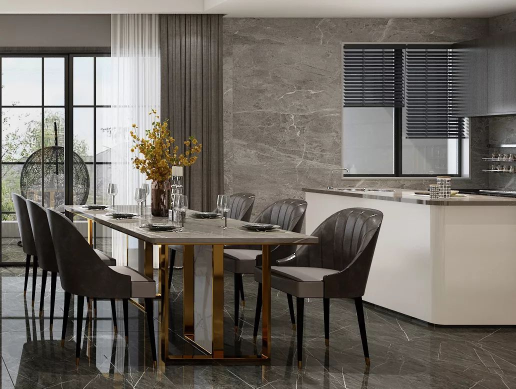 九里晴川现代轻奢风,高级灰与轻奢的完美融合-64