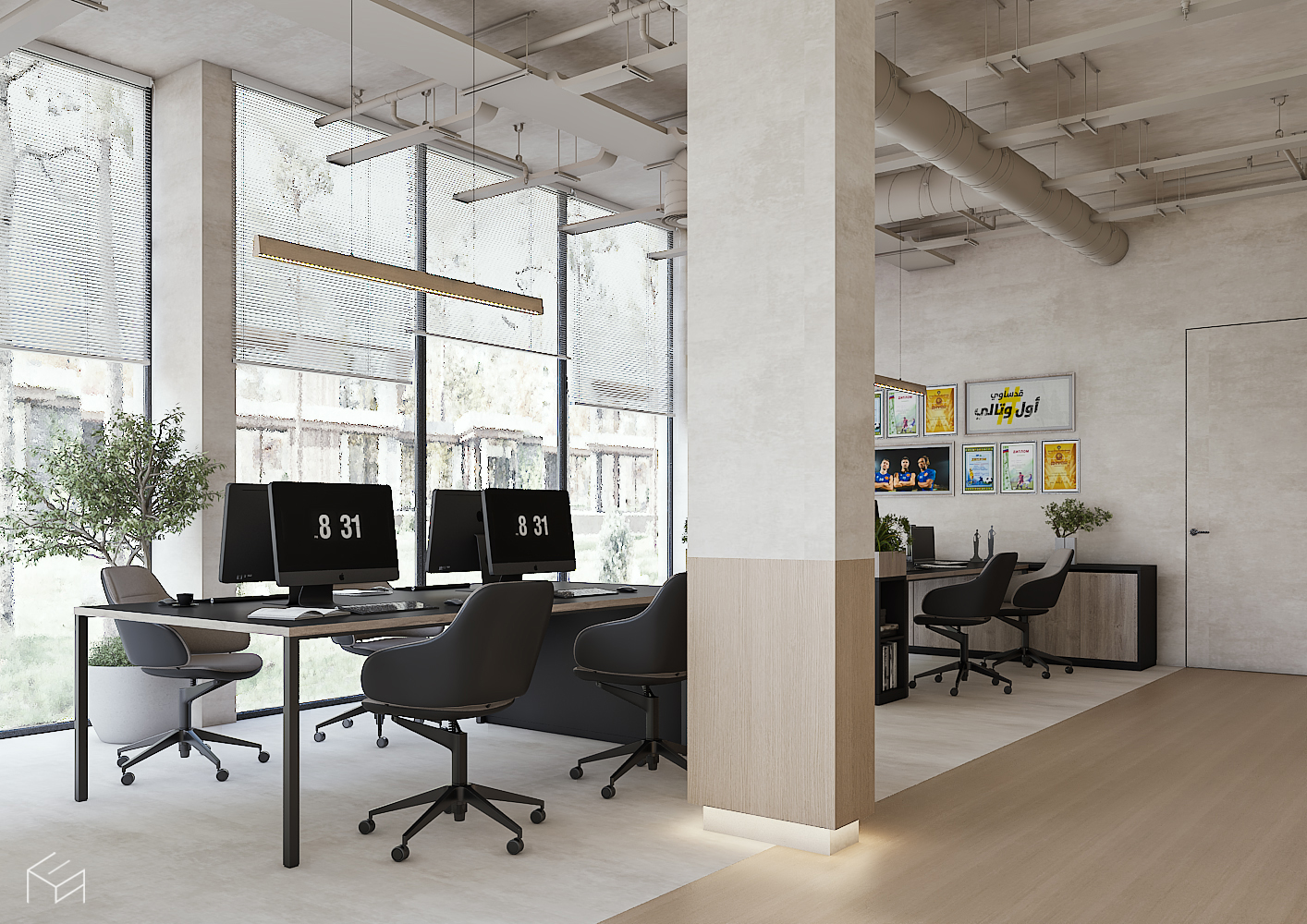 足球俱乐部办公室设计丨沙特阿拉伯-9