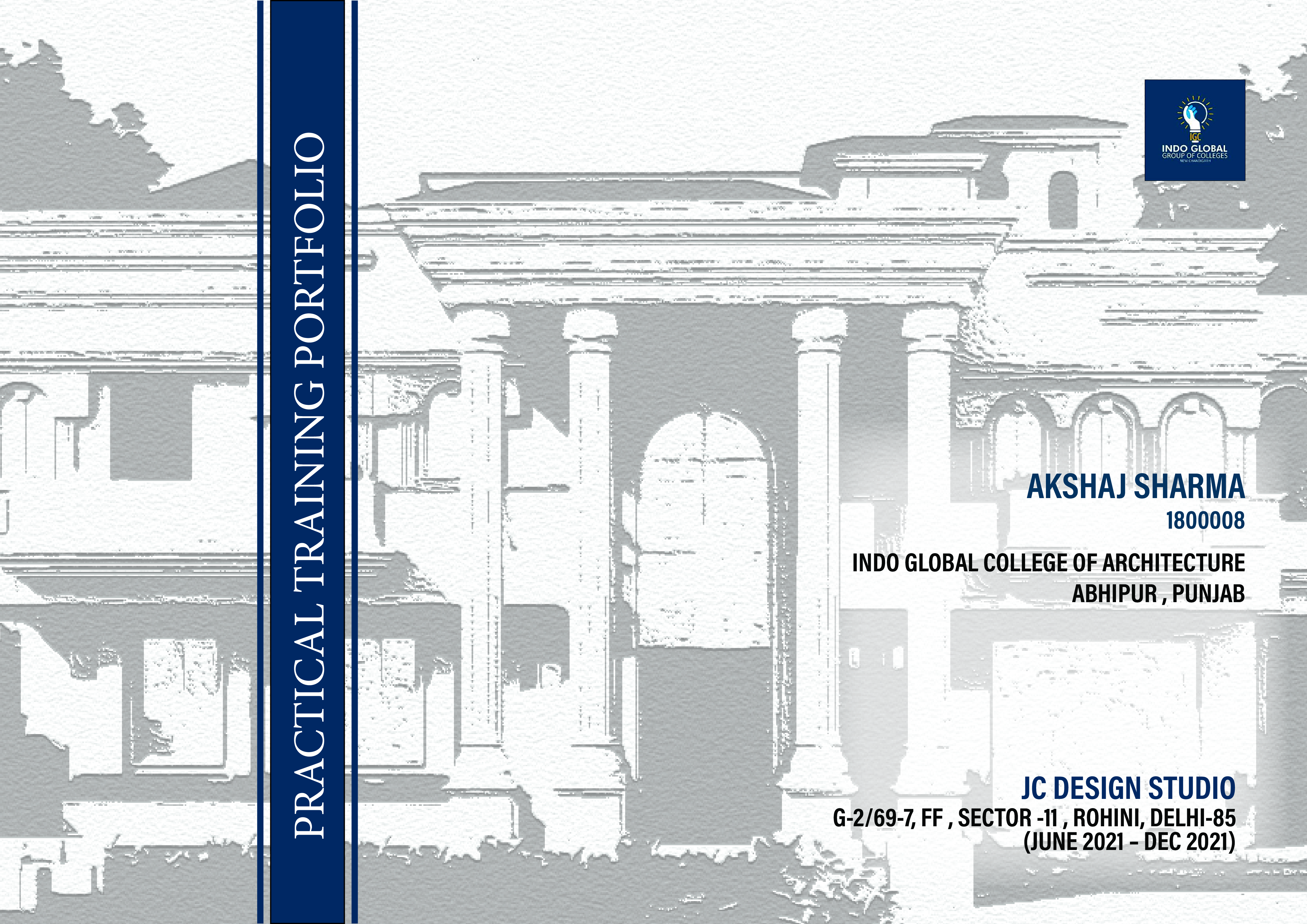 Architectural Internship Portfolio 2021-0