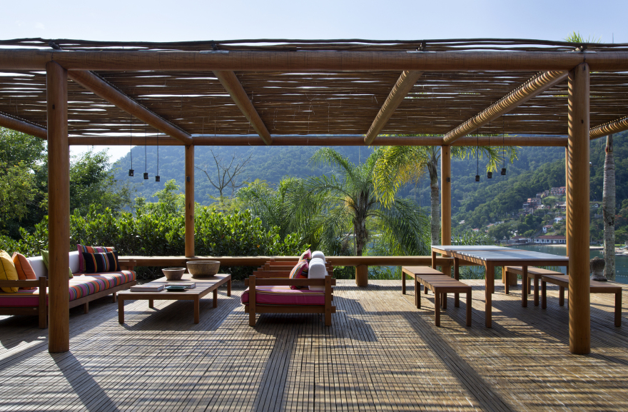 巴西 Angra dos Reis 别墅,自然有机的海洋之家-9