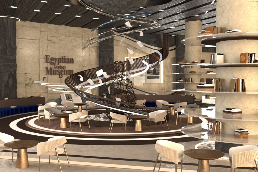 埃及地质博物馆室内设计毕业项目-29