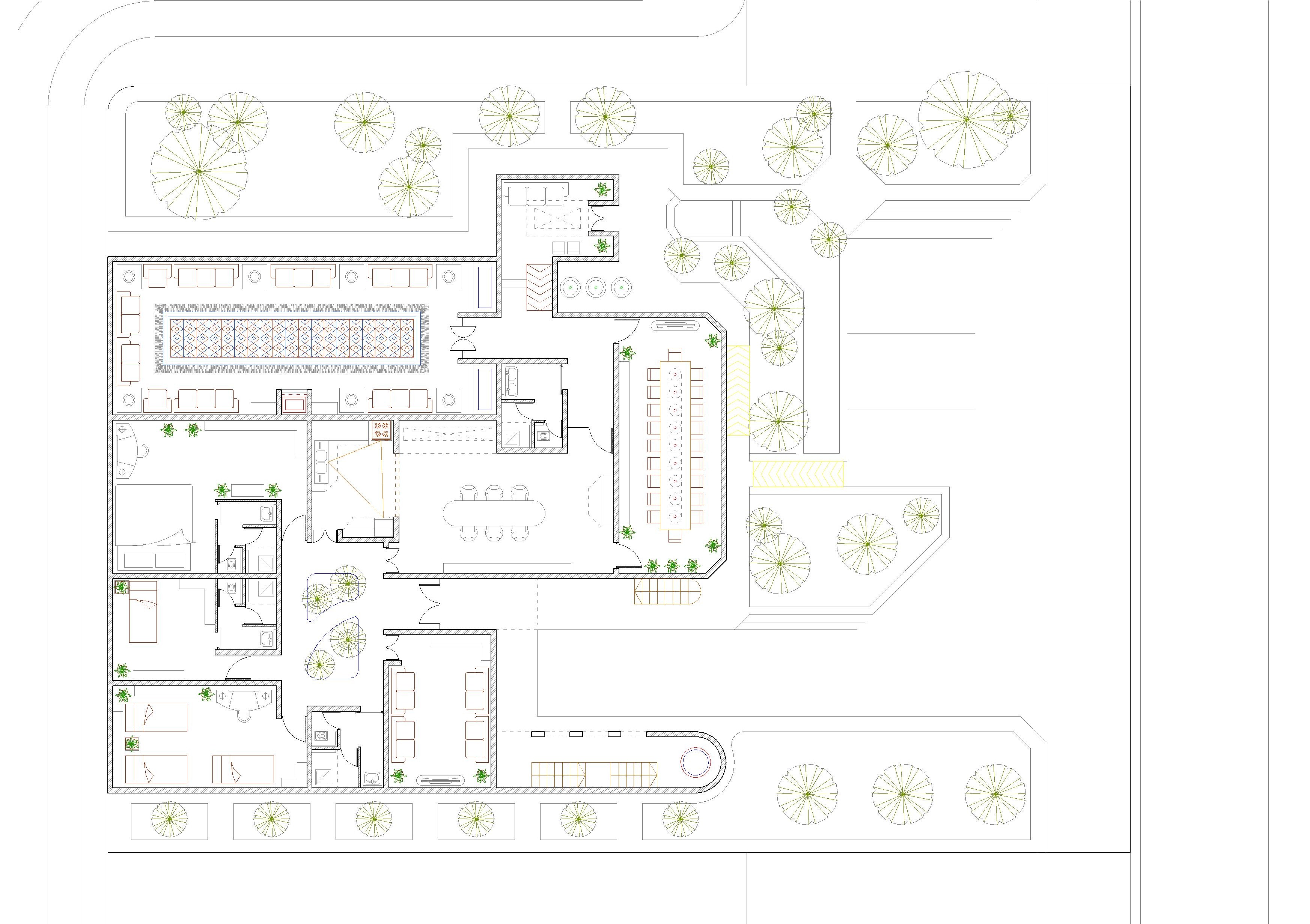 悬崖上的绿色环保别墅-25