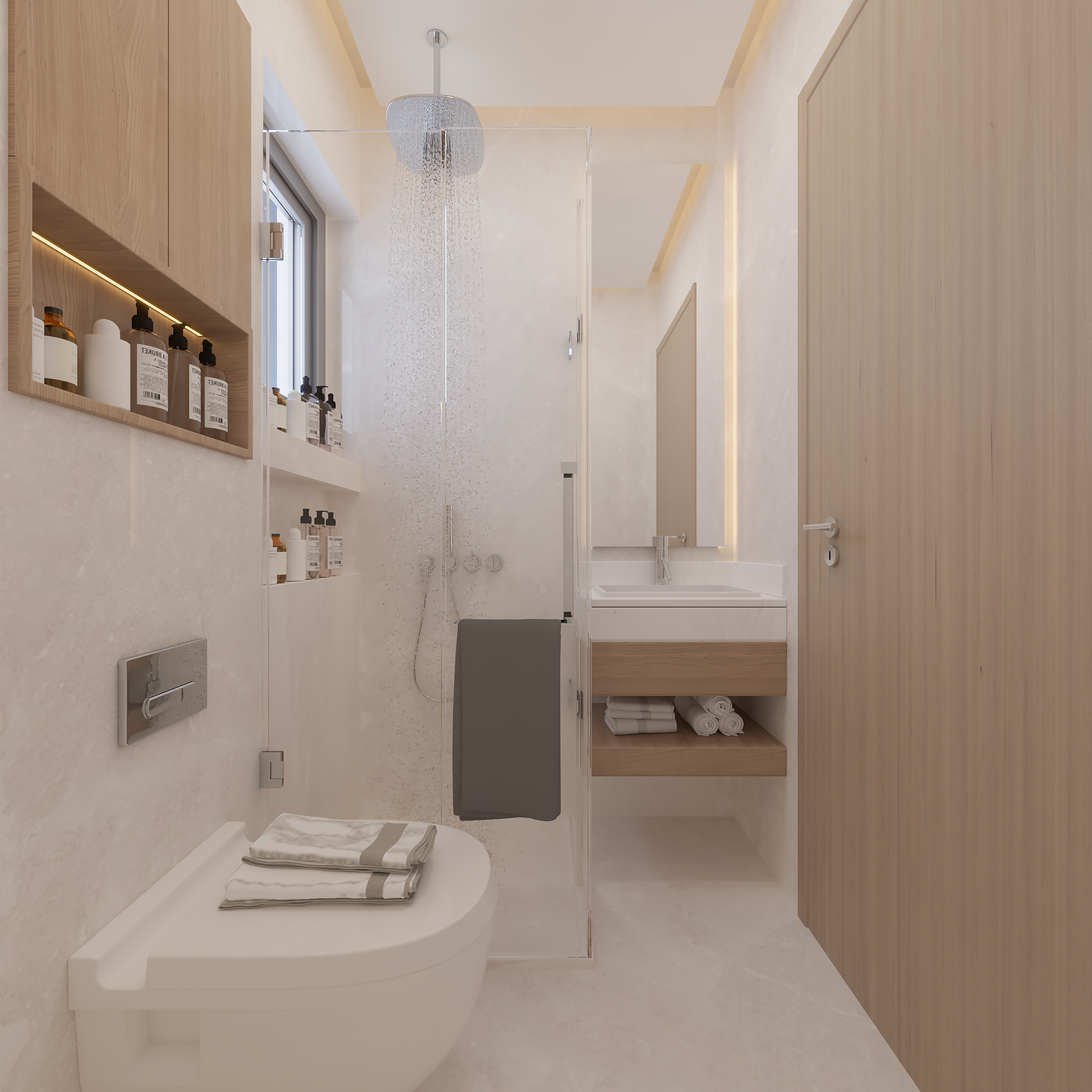 Wabi-Sabi Style Apartment at New Smouha, Alexandria-28