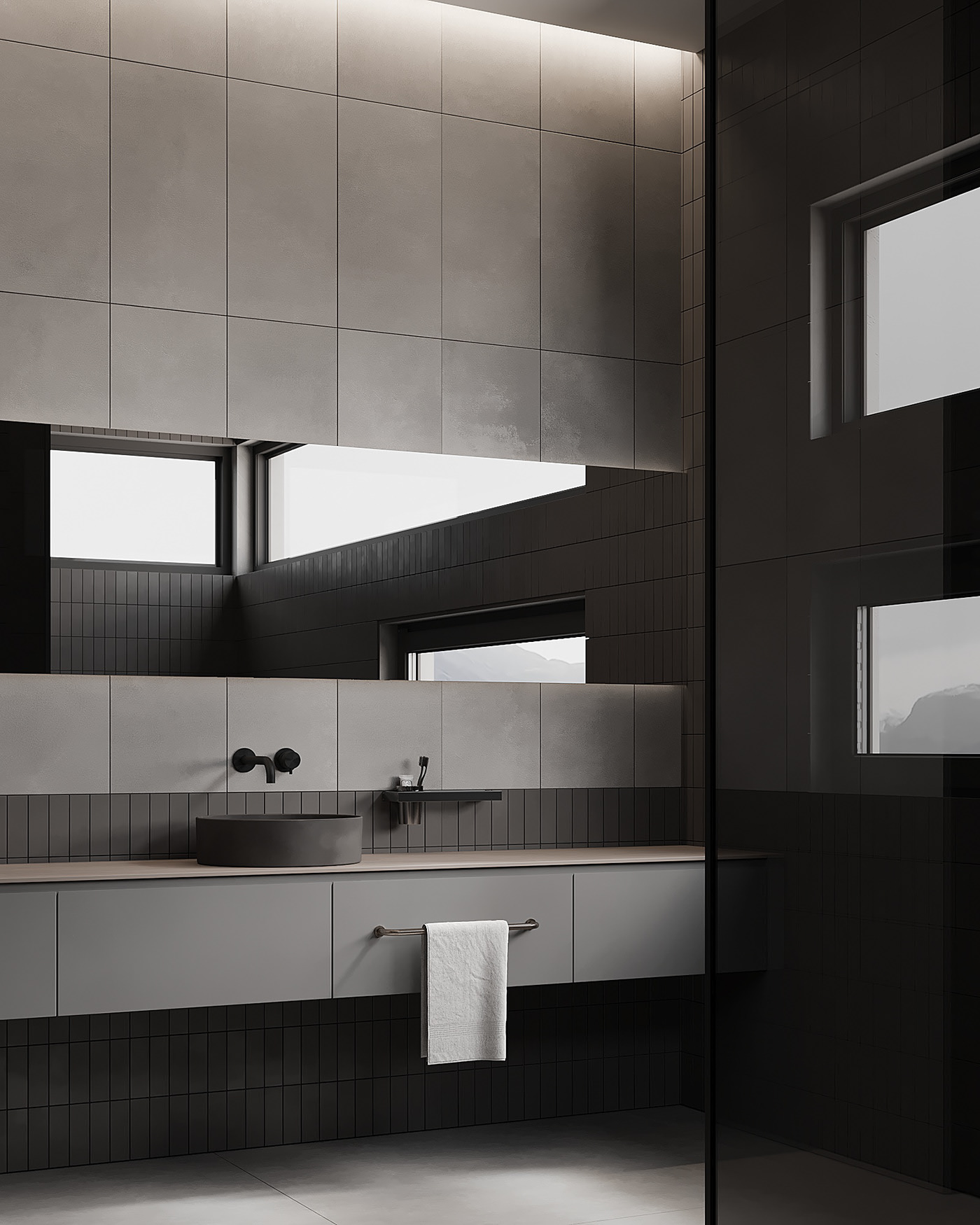 140㎡极简风住宅设计 超酷！-13