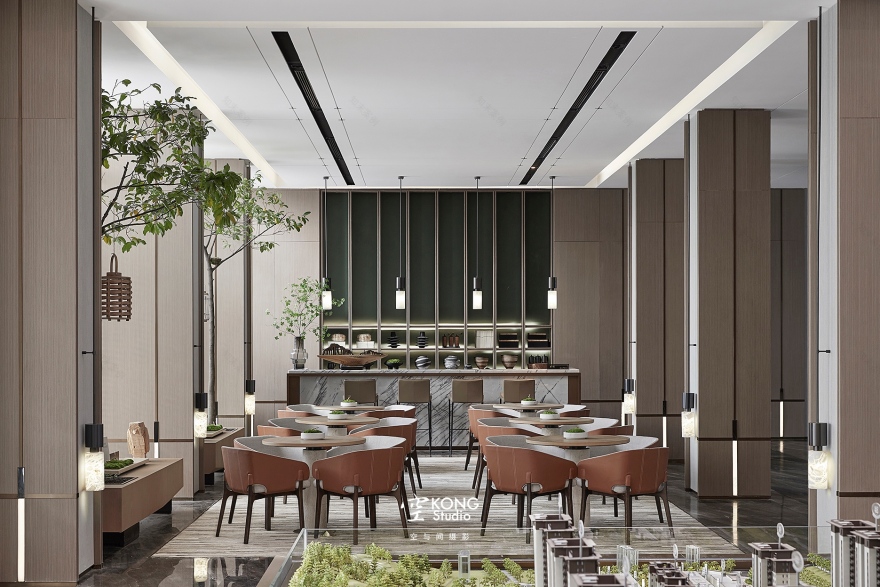 西宁万科·公园里销售中心丨中国西宁丨东莞市金秋装饰设计有限公司-9