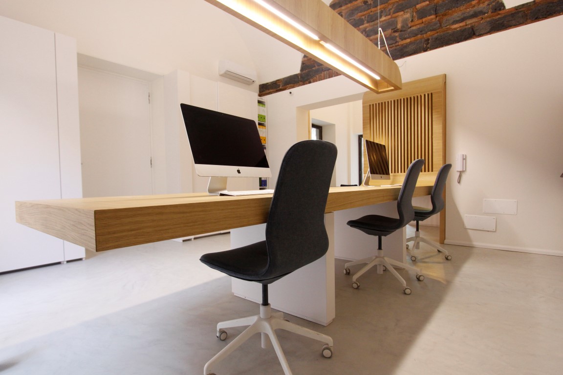 意式木艺办公空间，融合现代设计与精湛木工技艺-14