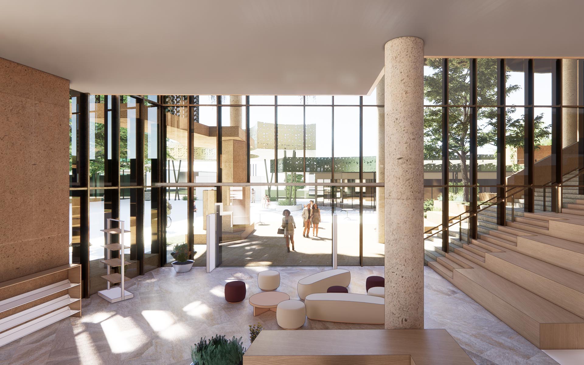 卡帕拉巴镇中心 revitalization 可直译为复兴，这个词在实际语境中常表示再开发、更新改造等，结合一般此类情况更地道说法是卡帕拉巴镇中心改造项目（如果有更多背景信息，这里revitalization可能会有更准确对应，此处仅依据常见情景）  

若从字面意思则是卡帕拉巴镇中心振兴 按照任务要求，更偏向项目类感觉给出卡帕拉巴镇中心改造项目  丨Arkhefield,Cox,Aspect Studios-12