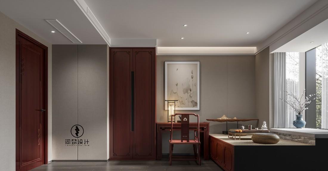 君子爱兰 · 新中式 186 平空间设计-7