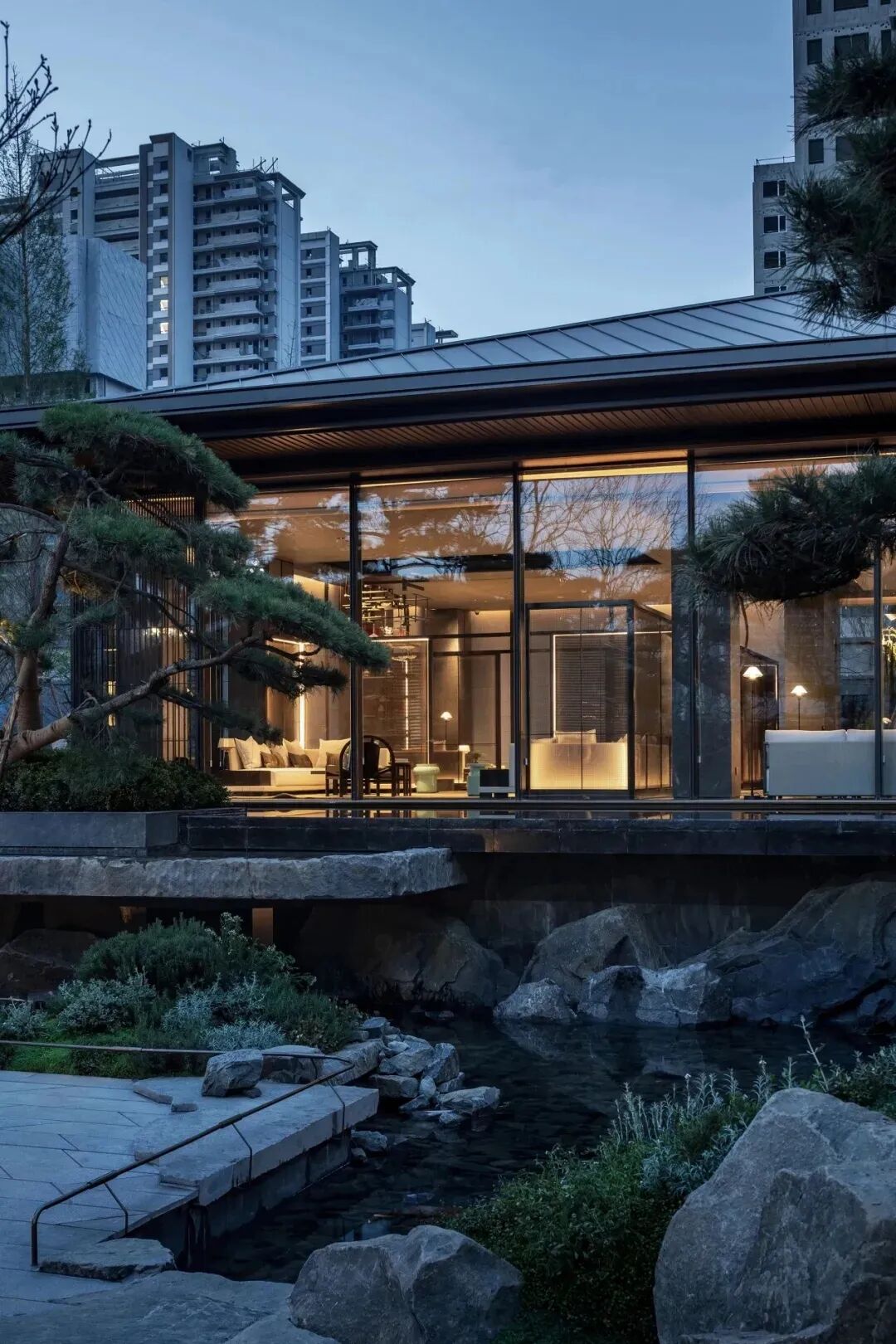 1450㎡新中式，骨子里的审美觉醒了！-36