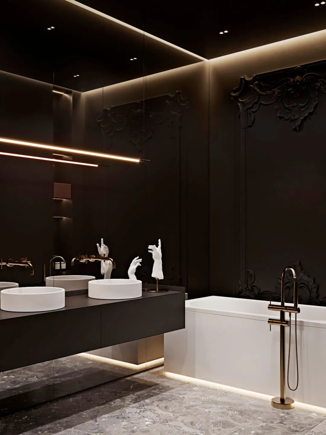 简约古典风格的空间美学演绎丨PRIMESTUDIA,MART Architects-15