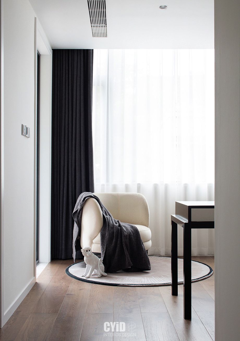 旋转艺术楼梯 x Mid-Century 家居风，打造治愈系生活空间-52